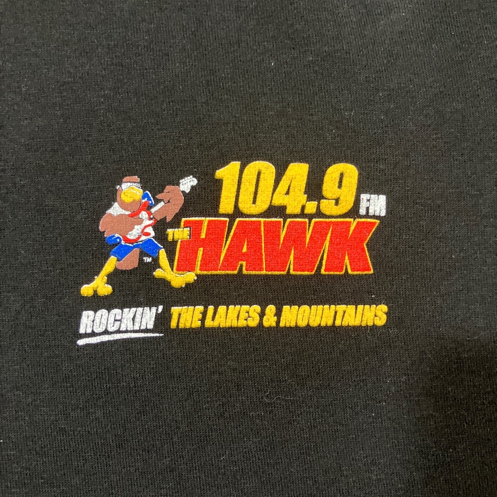 104.9 FM The Hawk T-shirt.